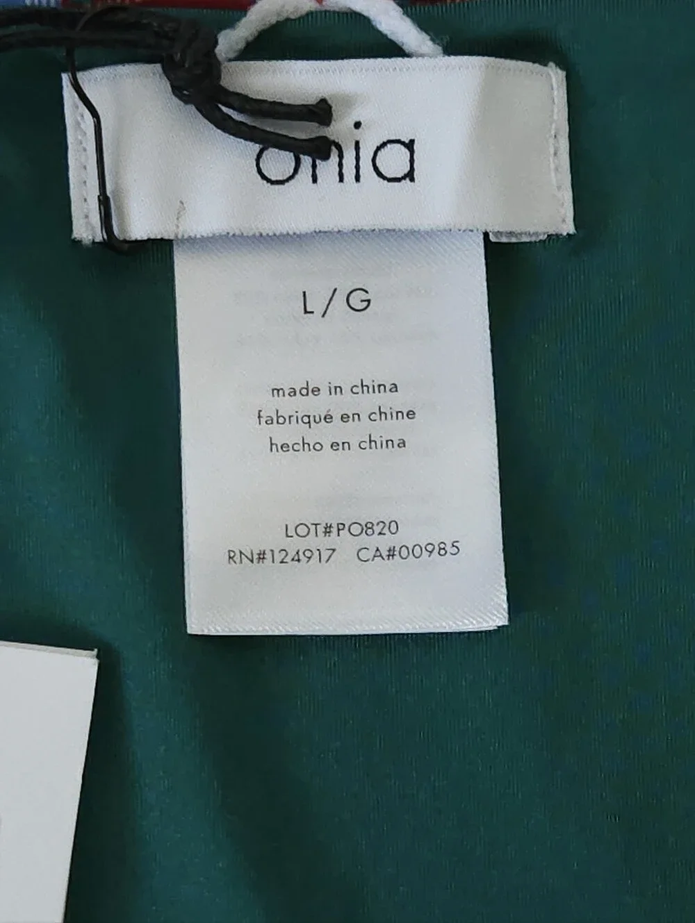 Onia kate string